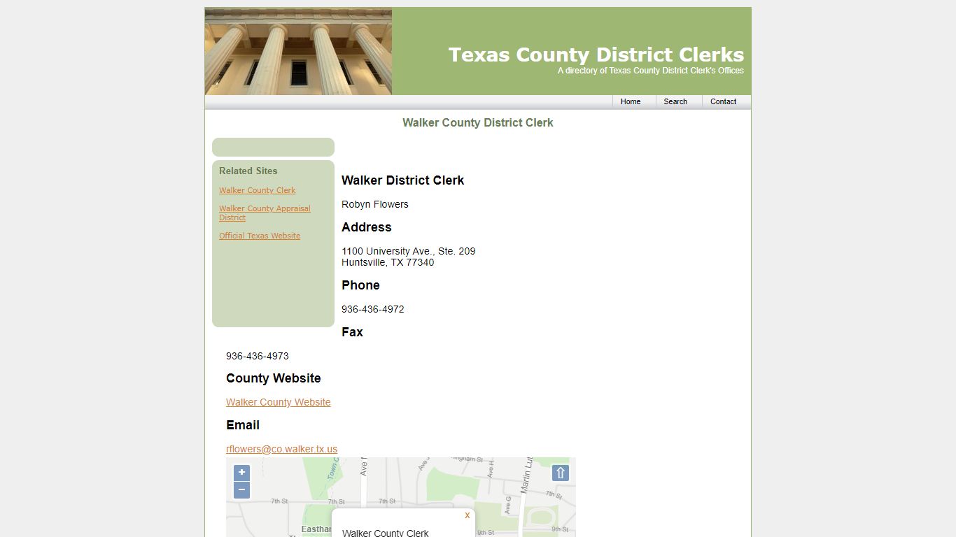 Walker District Clerk's Office